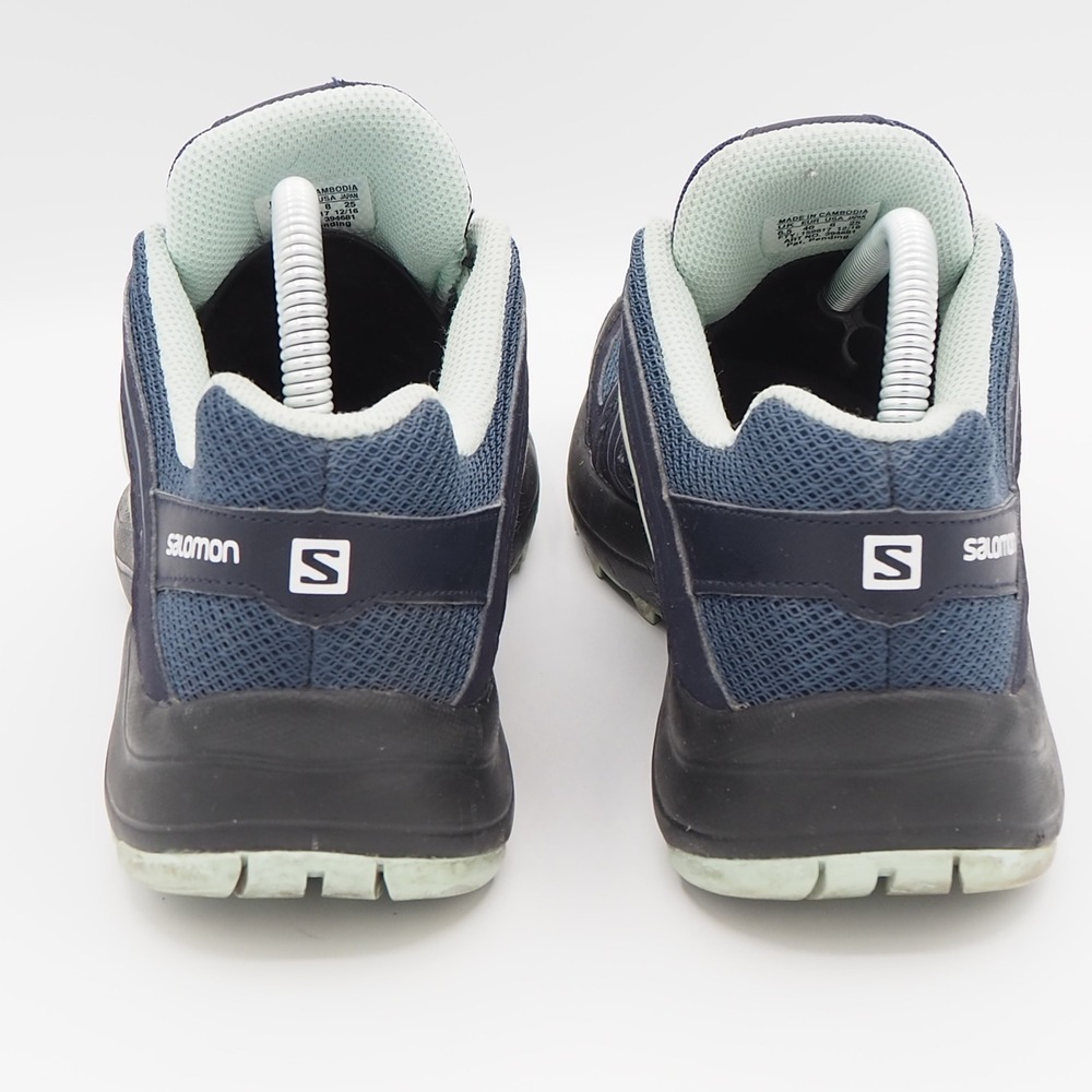 Salomon Trail Running Shoes Womens 8 Blue X Ultra 3 Low Hiking Sneakers 394681 - Picture 3 of 8